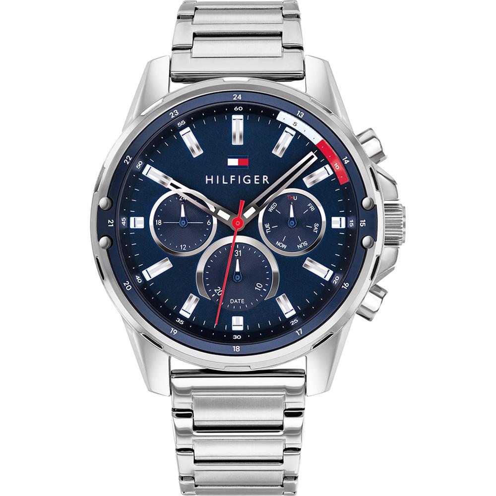 Tommy Hilfiger 1791788 Multifunction Mason Steel/Blue Men's Watch Tommy Hilfiger 1791788 Multifunction Mason Steel/Blue Men's Watch